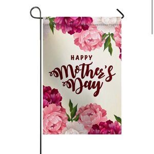 Happy Mothers Day Garden Flag Womens Casual Floral Print Holiday Home Decor New